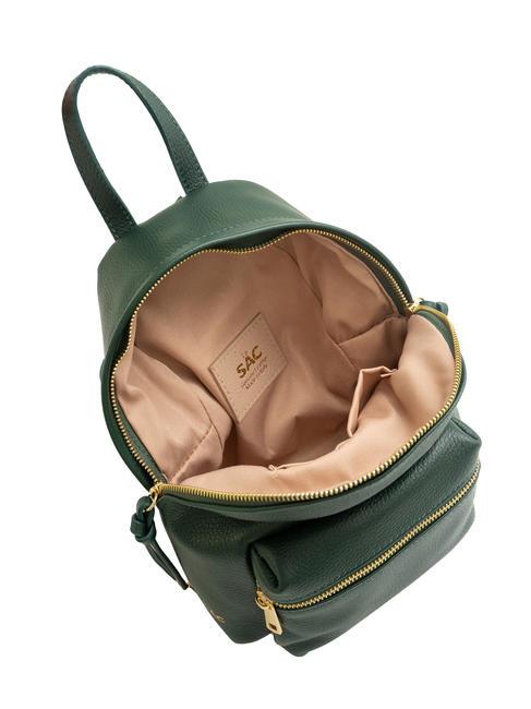 VANESSA Zaino in pelle dollaro verde scuro - Borse Donna