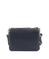LESAC SIMONA Borsa a tracolla tris pelle dollaro blu notte - Borse Donna - 5