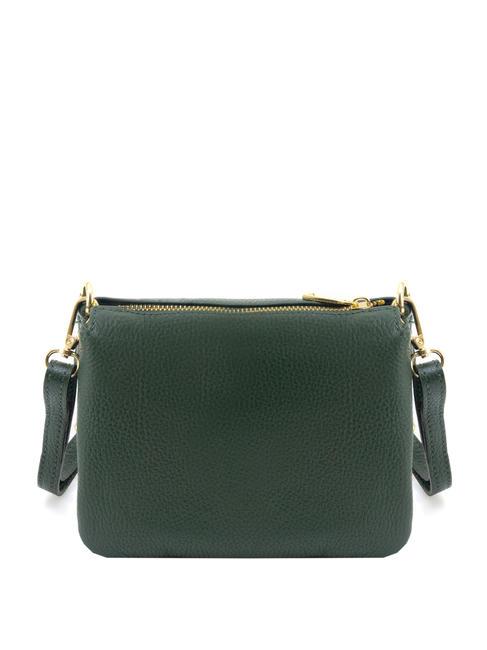 SIMONA Borsa a tracolla tris pelle dollaro verde scuro - Borse Donna