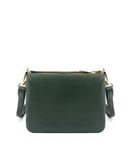 LESAC SIMONA Borsa a tracolla tris pelle dollaro verde scuro - Borse Donna - 3
