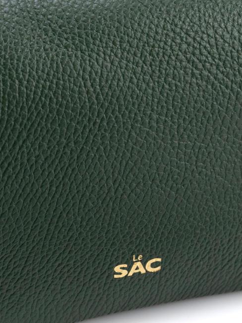 SIMONA Borsa a tracolla tris pelle dollaro verde scuro - Borse Donna