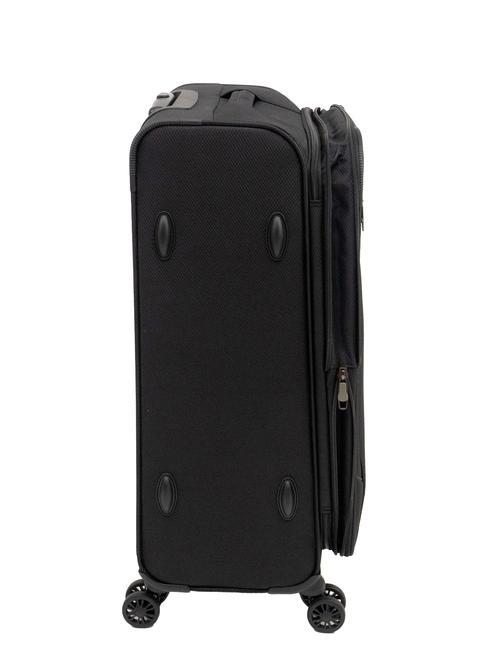 LIGHT FLY Trolley Medio, Espandibile nero - Trolley Semirigidi