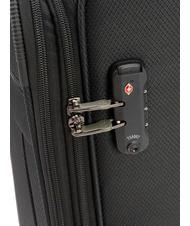 LESAC LIGHT FLY Trolley Medio, Espandibile nero - Trolley Semirigidi - 5