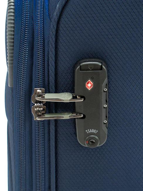 LIGHT FLY Trolley Medio, Espandibile blue - Trolley Semirigidi