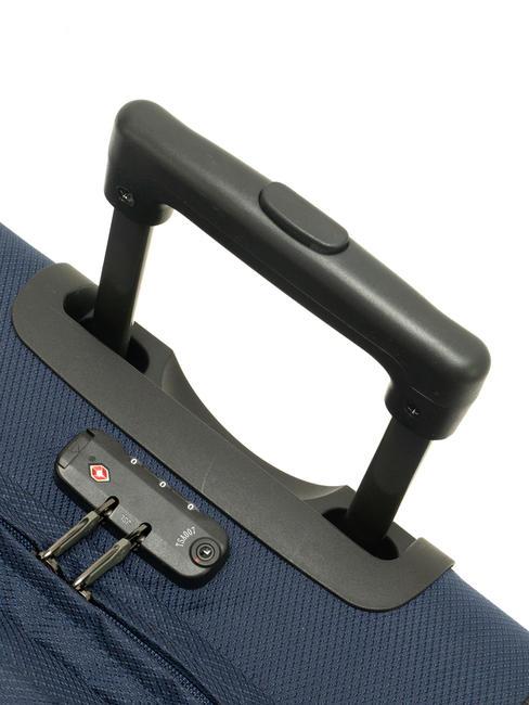 GLOBETROTTER Trolley medio comprimibile blue - Trolley Semirigidi