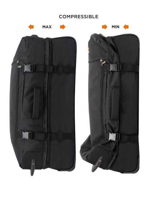 GLOBETROTTER Trolley extra-grande comprimibile nero - Trolley Semirigidi