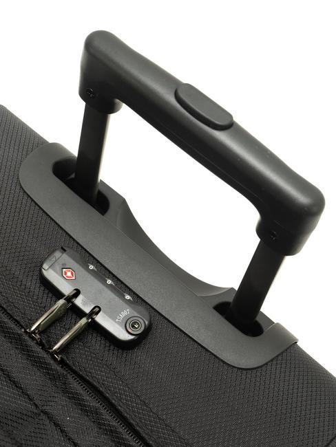 GLOBETROTTER Trolley extra-grande comprimibile nero - Trolley Semirigidi
