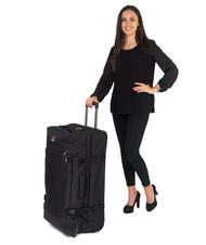 LESAC GLOBETROTTER Trolley extra-grande comprimibile nero - Trolley Semirigidi - 8