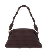 GUESS LISBET Borsa clutch intrecciata mahogany - Borse Donna - 3