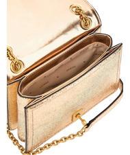 GUESS GILDED GLAMOUR Mini tracolla laminata oro - Borse Donna - 3