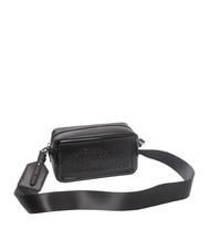 ARMANI EXCHANGE EMBOSSED Borsa camera a tracolla Nero - Borse Donna - 2