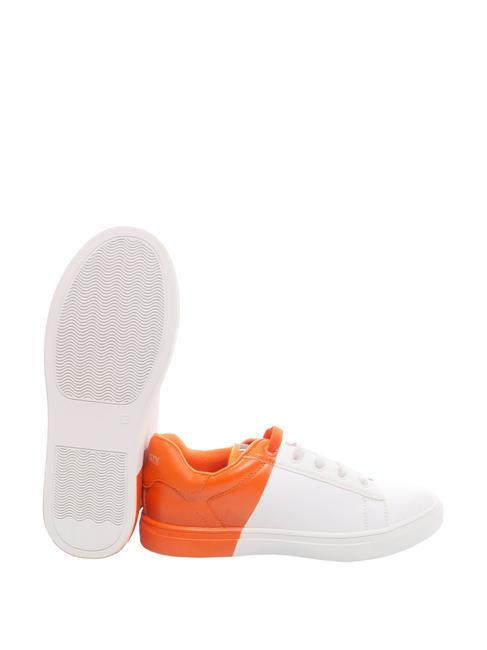 DEREK Sneakers Bambino white/orange - Scarpe Bambino