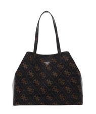 GUESS VIKKY LOGO LARGE Borsa a spalla brown - Borse Donna - 2