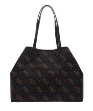 GUESS VIKKY LOGO LARGE Borsa a spalla brown - Borse Donna - 3
