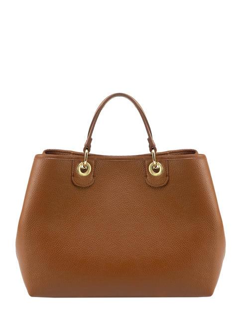 LAURA Borsa a mano, con tracolla cuoio scuro - Borse Donna