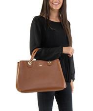 LESAC LAURA Borsa a mano, con tracolla cuoio scuro - Borse Donna - 5