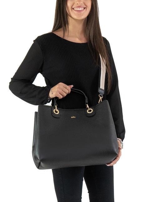 LAURA Borsa a mano, con tracolla nero - Borse Donna