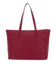 COCCINELLE GLEEN Shopping Bag in pelle garnet red - Borse Donna - 3