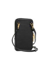 COCCINELLE FLOR Mini bag porta smarthphone in pelle Nero - Borse Donna - 2