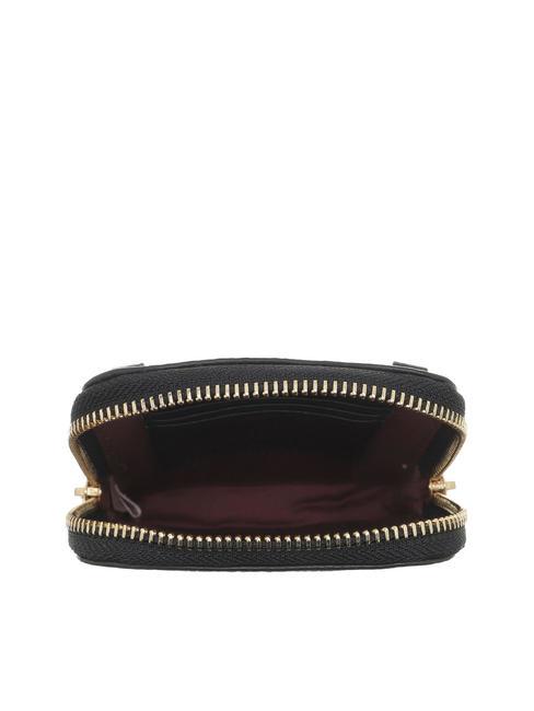 FLOR Mini bag porta smarthphone in pelle Nero - Borse Donna