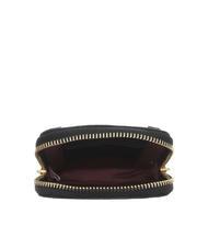 COCCINELLE FLOR Mini bag porta smarthphone in pelle Nero - Borse Donna - 3