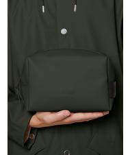 RAINS WASH BAG Beauty essenziale green - Beauty Case - 3