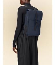 RAINS BACKPACK MINI Zaino impermeabile navy - Zaini Scuola & Tempo Libero - 4