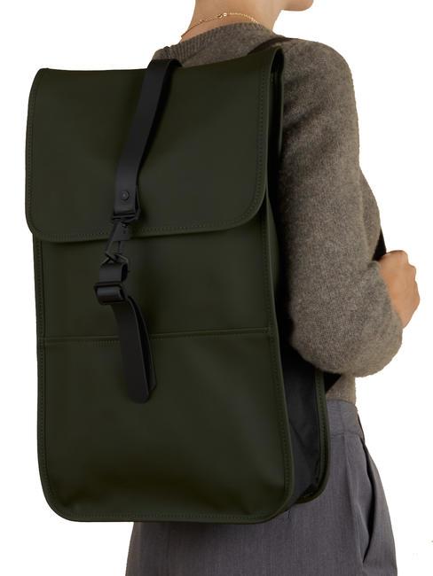 BACKPACK Zaino impermeabile green - Zaini Scuola & Tempo Libero