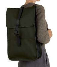RAINS BACKPACK Zaino impermeabile green - Zaini Scuola & Tempo Libero - 6