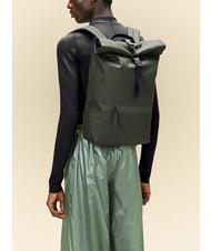 RAINS ROLLTOP RUCKSACK Zaino impermeabile grande green - Zaini Scuola & Tempo Libero - 4