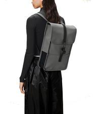 RAINS BACKPACK MINI Zaino impermeabile grey - Zaini Scuola & Tempo Libero - 4