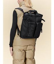 RAINS TEXEL TOTE Zaino Borsa impermeabile black - Zaini da lavoro porta PC - 7