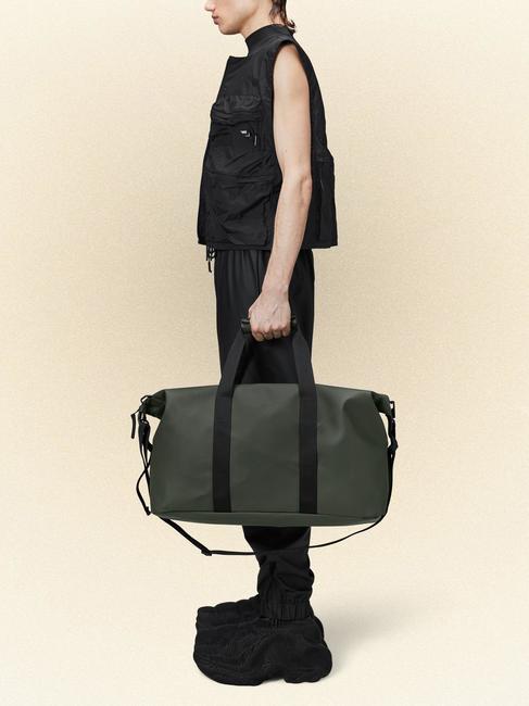 HILO WEEKEND Borsone impermeabile green - Borsoni