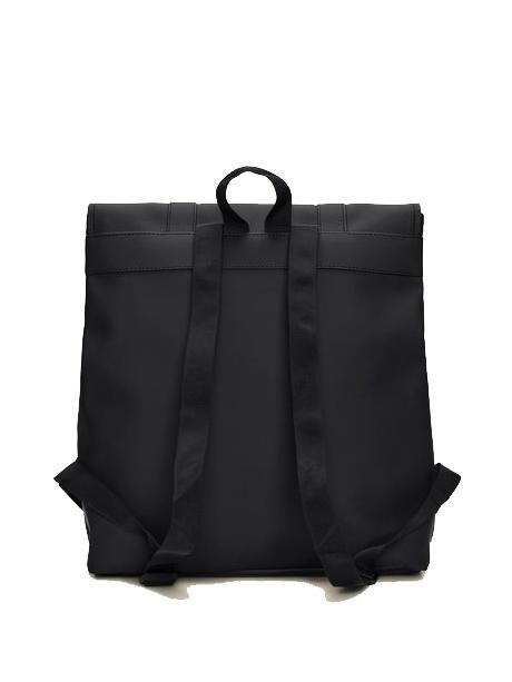 MSN BAG MINI Zaino impermeabile città black - Zaini Scuola & Tempo Libero