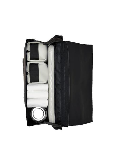 MSN BAG Zaino impermeabile citt&agrave; black - Zaini Scuola & Tempo Libero