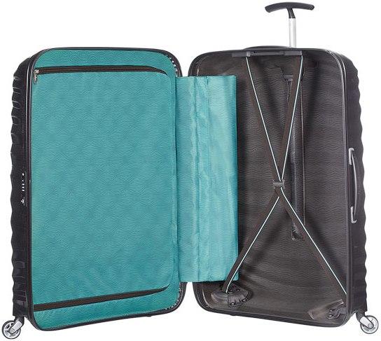 LITE-SHOCK Trolley misura grande, ultraleggero NERO - Trolley Rigidi