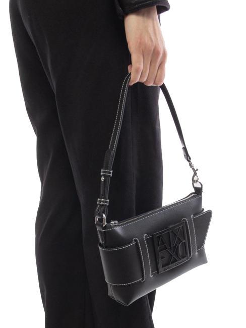 A|X BUCKLE Borsa a spalla Nero - Borse Donna