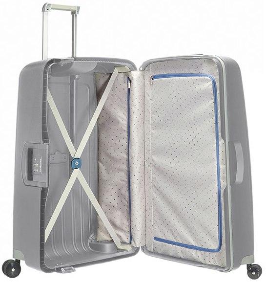 S'CURE Trolley misura extra-large SILVER - Trolley Rigidi