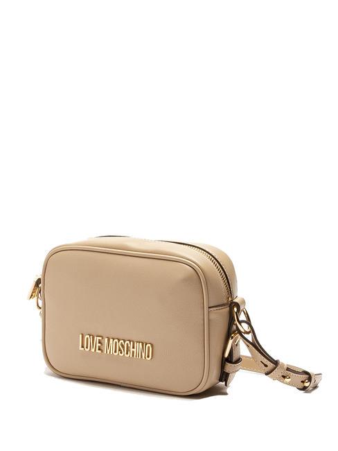 BELTED Borsa camera mini a tracolla crema - Borse Donna