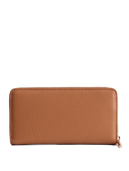 CALIWEN Portafoglio grande zip around bronze caramel - Portafogli Donna