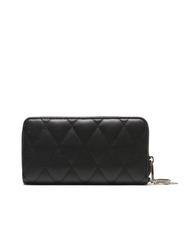 LIUJO ASTILBE Portafoglio quilted zip around NERO - Portafogli Donna - 3