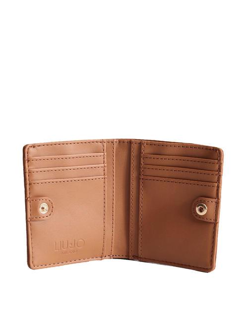 CALIWEN Portafoglio mini verticale bronze caramel - Portafogli Donna