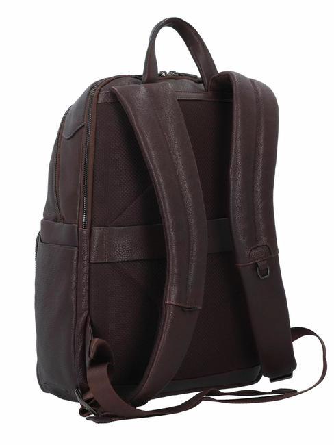 RHINO Zaino in pelle porta pc 14" MORO - Zaini da lavoro porta PC