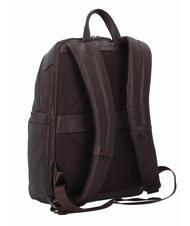 PIQUADRO RHINO Zaino in pelle porta pc 14" MORO - Zaini da lavoro porta PC - 4