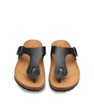 DOCKSTEPS VEGA 2290 Sandalo infradito in pelle con fibbia nero - Scarpe Donna - 3