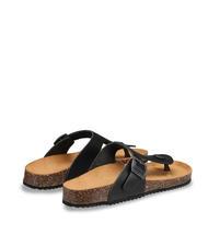 DOCKSTEPS VEGA 2290 Sandalo infradito in pelle con fibbia nero - Scarpe Donna - 4