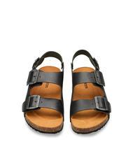 DOCKSTEPS VEGA 2288 Sandalo francescano in pelle nero - Scarpe Uomo - 3