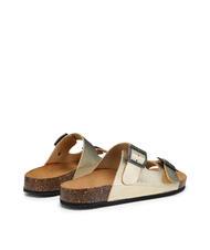 DOCKSTEPS VEGA  Sandalo pelle laminata due fibbie platinum - Scarpe Donna - 4