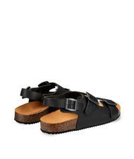 DOCKSTEPS VEGA 2288 Sandalo francescano in pelle nero - Scarpe Uomo - 4