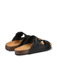 DOCKSTEPS VEGA 2286 Sandalo in pelle doppia fibbia nero - Scarpe Uomo - 4